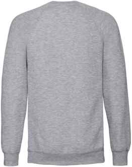 Russell Athletic Russell Heren Raglan Sweatshirt (Licht Oxford) Grijs - M
