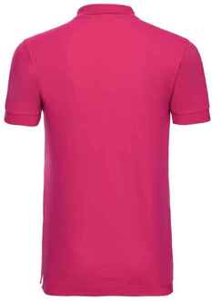 Russell Athletic Russell Heren Rek Polo Shirt (Fuchsia) - maat M