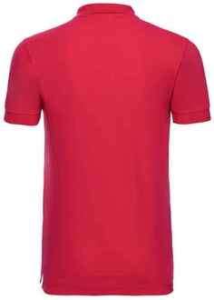 Russell Athletic Russell Heren Rek Polo Shirt (Klassiek rood)