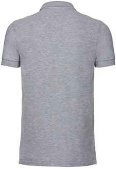 Russell Athletic Russell Heren Rek Polo Shirt (Licht Oxford) Grijs - XL
