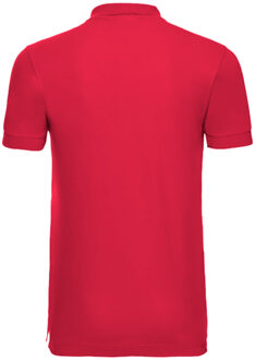 Russell Athletic Russell Heren Rekken Korte Mouw Poloshirt (Klassiek rood) - S