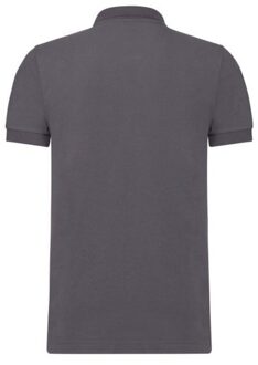 Russell Athletic Russell Heren Rekken Korte Mouw Poloshirt (Konvooi Grijs) - maat 3XL Donkergrijs