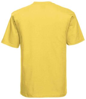 Russell Athletic Russell Heren Ringspun Cotton Classic T-shirt (Geel) - maat XS