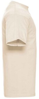 Russell Athletic Russell Heren Ringspun Cotton Classic T-shirt (Natuurlijk) - maat 4XL Naturel