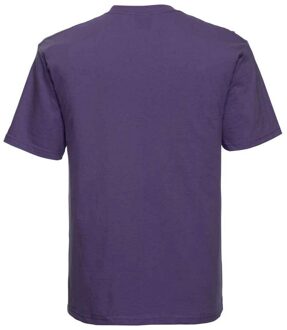 Russell Athletic Russell Heren Ringspun Cotton Classic T-shirt (Paars) - maat M