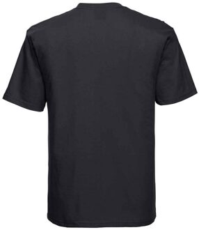 Russell Athletic Russell Heren Ringspun Cotton Classic T-shirt (Zwart) - S