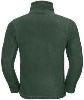 Russell Athletic Russell Heren Ritssluiting Outdoor Fleece Top (Fles groen) - maat M