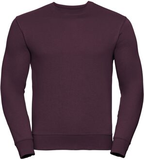 Russell Athletic Russell Heren Set-In Sweatshirt (Bourgondië) - maat 2XL Bourgogne