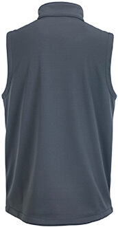 Russell Athletic Russell Heren Smart Softshell Gilet Jacket (Konvooi Grijs) Donkergrijs - 2XL