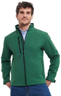 Russell Athletic Russell Heren Soft Shell-jasje (Fles groen) - L