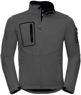 Russell Athletic Russell Heren Sport Zachte Shell Jas (Titanium) Zilver