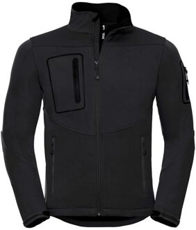 Russell Athletic Russell Heren Sport Zachte Shell Jas (Zwart) - maat