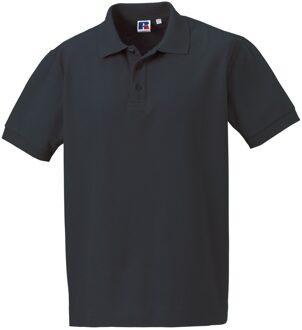 Russell Athletic Russell Heren Ultimate Klassiek Katoenen Poloshirt (Titanium) - maat S Donkergrijs
