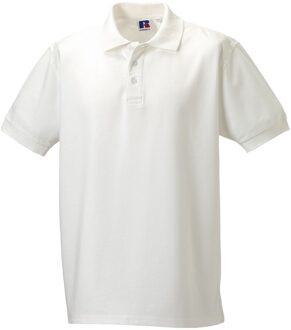 Russell Athletic Russell Heren Ultimate Klassiek Poloshirt (Wit) - maat 4XL