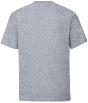 Russell Athletic Russell Heren Viscose Zwaargewicht T-shirt (Licht Oxford) Grijs - 4XL