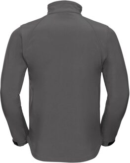 Russell Athletic Russell Heren waterbestendig & winddicht Softshell-jasje (Titanium) Zilver - M
