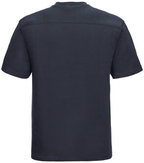 Russell Athletic Russell Heren Zwaargewicht T-Shirt (Franse marine) - maat L Navy