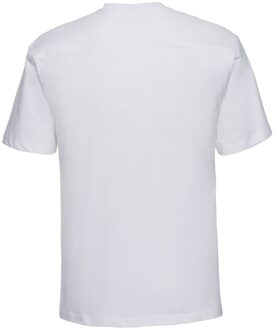 Russell Athletic Russell Heren Zwaargewicht T-Shirt (Wit) - maat L