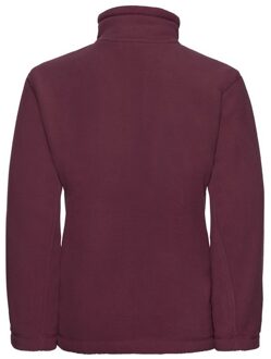 Russell Athletic Russell Kinder/Kids Fleece Jas (Bourgondië) - maat 5-6J / 110-116cm Bourgogne
