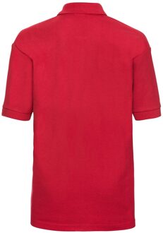 Russell Athletic Russell Kinder/Kids Poloshirt (Helder rood) - 11-12J / 146-152cm