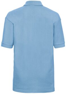 Russell Athletic Russell Kinder/Kids Poloshirt (Sky) - maat 9-10J / 134-140cm Hemelsblauw