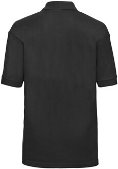 Russell Athletic Russell Kinder/Kids Poloshirt (Zwart) - 3-4J / 98-104cm