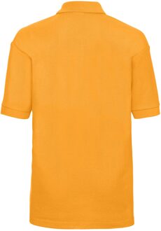 Russell Athletic Russell Kinder/Kinder Piqué Poloshirt (Goud) - maat 3-4J / 98-104cm Geel