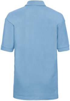 Russell Athletic Russell Kinder/Kinder Piqué Poloshirt (Hemelsblauw) - maat 11-12J / 146-152cm