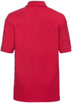 Russell Athletic Russell Kinder/Kinder Piqué Poloshirt (Klassiek rood) - maat 5-6J / 110-116cm