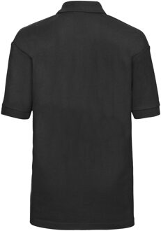 Russell Athletic Russell Kinder/Kinder Piqué Poloshirt (Zwart) - 9-10J / 134-140cm