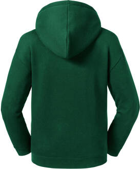 Russell Athletic Russell Kinderen/Kinderen Authentieke Sweatshirt met kap (Fles groen) - 7-8J / 122-128cm