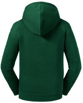 Russell Athletic Russell Kinderen/kinderen Authentieke Zip Hooded Sweatshirt (Fles groen) - maat 5-6J / 110-116cm