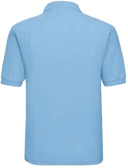 Russell Athletic Russell Klassiek poloshirt voor volwassenen (Sky) Hemelsblauw - S