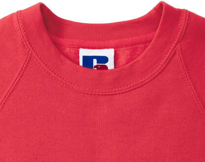 Russell Athletic Russell Klassiek sweatshirt (Helder rood) - M