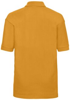 Russell Athletic Russell Poloshirt van katoen voor kinderen (Goud) - 12J / 152cm