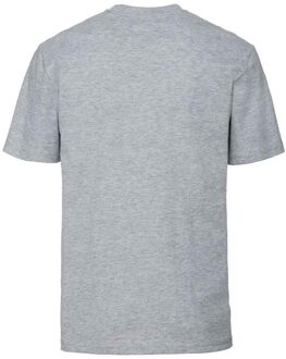 Russell Athletic Russell Unisex Super Ringspun Katoen Klassiek T-Shirt voor Volwassenen (Licht Oxford) - maat L Indigoblauw