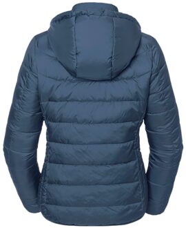 Russell Athletic Russell Volwassenen Unisex Hooded Nano Jacket (Franse marine) - maat XL Navy