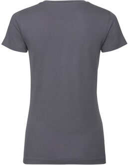 Russell Athletic Russell Vrouwen/dames Authentieke Zuivere Organische Tee (Konvooi Grijs) - maat XS Donkergrijs