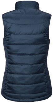 Russell Athletic Russell Vrouwen/dames Nano Gewatteerde Bodywarmer (Franse marine) - maat Navy