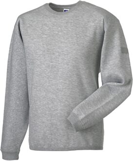 Russell Athletic Russell Werkkleding Heren Bemanning Hals Set In Sweatshirt Top (Licht Oxford) Grijs - 3XL