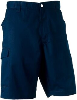 Russell Athletic Russell Werkkleding Twill Shorts (Franse marine) Navy - 38 (Taille)