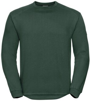 Russell Athletic Russell Zwaargewicht uniseks sweater voor volwassenen (Fles groen) - 4XL