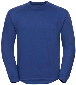 Russell Athletic Russell Zwaargewicht uniseks sweater voor volwassenen (Helder Koningsblauw) Navy/blauw - M