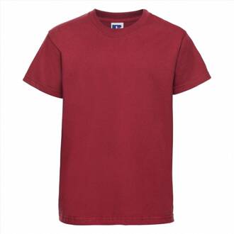 Russell Basic t-shirt - Kleur: Rood, Maat: 98