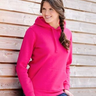Russell Ladies Authentic Hooded Sweat Lila,Rood,Zwart,Groen,Roze,Wit,Grijs,Blauw - X-Small,Small,Medium,Large,X-Large