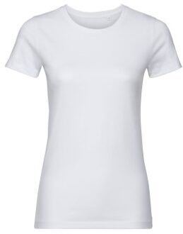 Russell Pure Organic Authentic Women T-shirt * Actie * Blauw,Rood,Zwart,Grijs,Wit,Groen - X-Small,Small,Medium,Large,X-Large,XX-Large