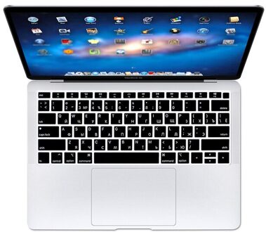 Russische Koreaanse Thaise Taiwanese Taal Silicone Laptop Keyboard Cover Protector Voor MacBook Air 13 A1932 Met Touch ID Russian