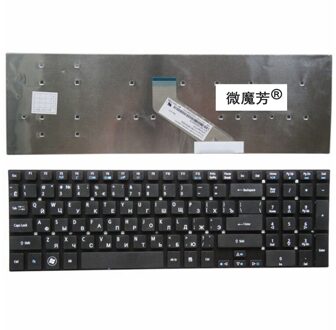 Russische Laptop Toetsenbord Voor Acer Aspire V3-571G V3-571 V3-551 V3-551G V3-731 V3-771 V3-771G V3-731G MP-10K33SU-6981 Ru zwart nee Backlight