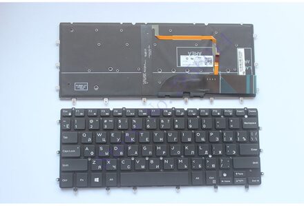 Russische laptop toetsenbord voor Dell XPS 13 9343 13 9350 9360 15BR N7547 N7548 7547 7548 17-3000 met Backlit 0 DKDXH NSK LS0BW