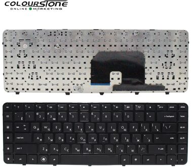 Russische laptop toetsenbord voor HP pavilion DV6-3000 DV6-3034 DV6-3100 DV6-3035 0kn0-fs1ru13 geen frame ru zwart
